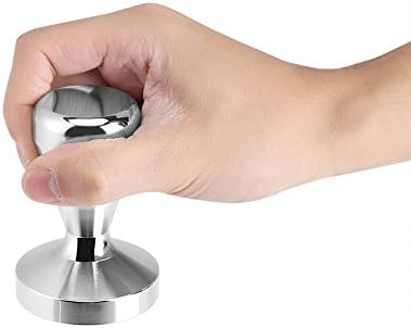 Coffee Tamper Kit, 51mm Stainless Steel Coffee Tamper Flat Base Espresso Beans Press Tool and Anti-Slip Silicone Coffee Pad Mat Holder Set - Image 2