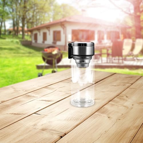 Healeved Double Walled Glass Tea Infuser Tumbler 240ml with Handle - Image 6