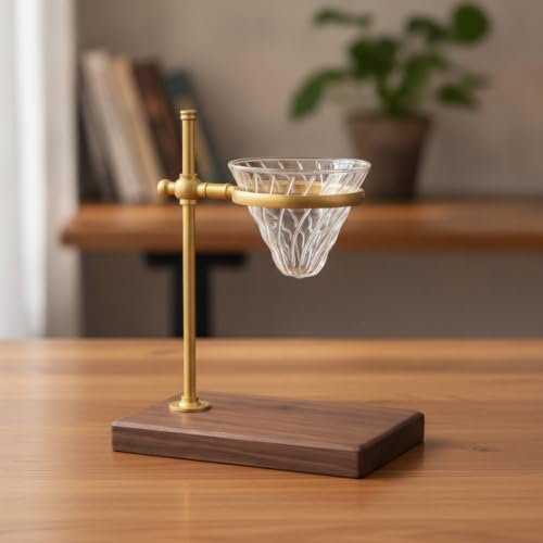 Stable Pour-over Coffee Maker Stand | Manual, Wooden, manual coffee station, for Cafe - Image 6