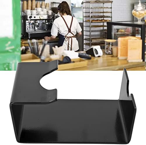 Bottomless Handle Ear Bracket,Bottomless Portafilter Wall Rack,Coffee Bottomless Portafilter Rack, Portafilter Rack Shelf (Black) - Image 5