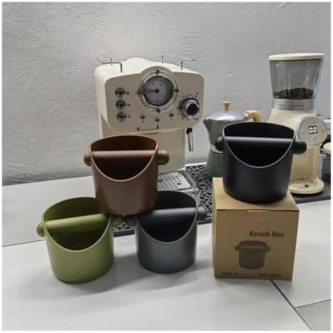Mini Espresso Knock Box Straight Mouth Plastic Coffee Slag Bucket - Image 3