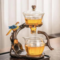 300ML loose leaf tea steeper,tea infuser for loose leaf tea,glass teapot,tea sets for adults,kettle teapot,tea steeper for loose tea,tea maker,glass tea kettle(Bird) by Unknown