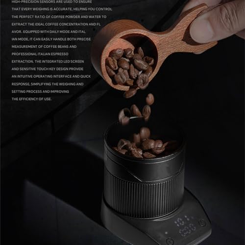 Coffee Scale with Dosing Cup for Espressos Enthusiasts with Quick and Long Time Rechargeable Battery - Image 7