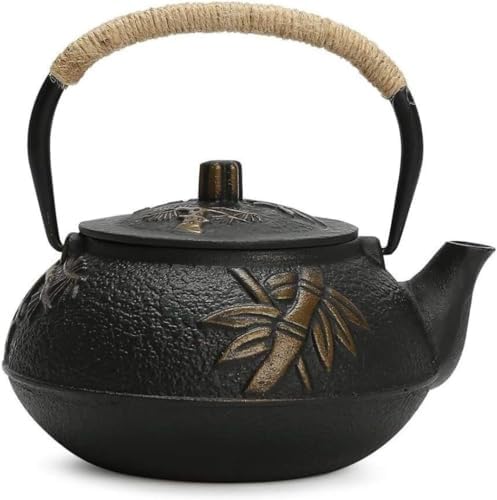 Tea Kettle Tea Kettle Cast Iron Teapot Infuser Strainer Chinese with Stainless Steel Filter Teapots by Unknown
