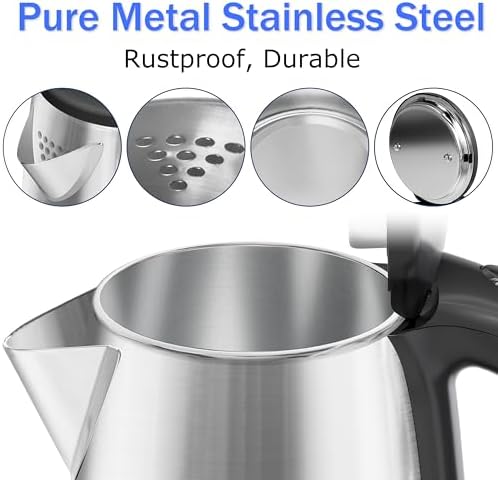 Stariver 2.5L Large Electric Kettle, BPA-Free Stainless Steel Water Kettle - Image 6