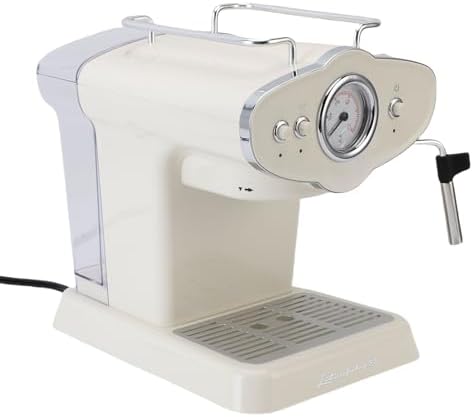 GLOGLOW 15 Bar Machine with Milk Frother Steam Wand 1100W 15 Cups Stainless Steel Coffee Maker for Home Office Cappuccino Latte (US Plug) - Image 2