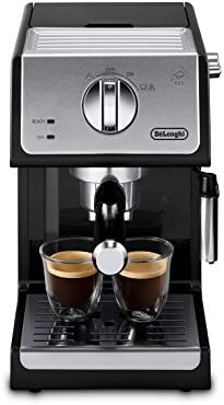 De'Longhi A-3220-RMB Espresso Cappuccino Maker Manual Frother, 9.6 x 7.2 x 11.9, Black - Image 2