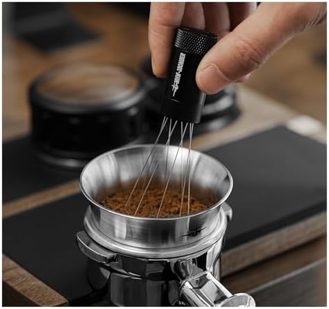 MHW-3BOMBER Espresso Coffee Dosing Funnel Compatible 51/53/54/58mm Portafilter Stainless Steel Coffee Dosing Ring Barista Tools(1pcs 53 or 54mm) - Image 7