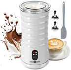 Electric Milk Steamer and Frother, Hot & Cold Foam Milk Warmer with Temperature Control, Auto Shut-Off Frothers for Coffee, Latte, Cappuccino, Macchiato by PARISRH%C3%94NE
