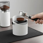 Coffee Knock Box, Stainless Steel (White) - Image 4