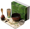 5/8pcs Matcha Tea Sets Whisk Ceramic Bowl With Spout Tea-making Tools(8PCS-A02) by Unknown