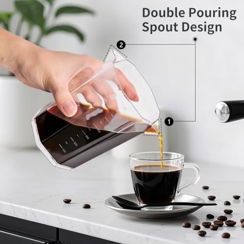 Coffee Filter Holder & Coffee Carafe Compatible with Aeropress XL Coffee Maker - Image 6