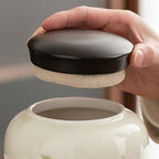Tea Tin Home Decor Crafts Loose Leaf Tea Storage Jar Ceramic Box Guest Vintage Chinese Sugar Tea Storage(Small) - Image 5