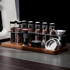 Single Dose Airtight Coffee Bean Storage Container with Tamping Station - Image 2