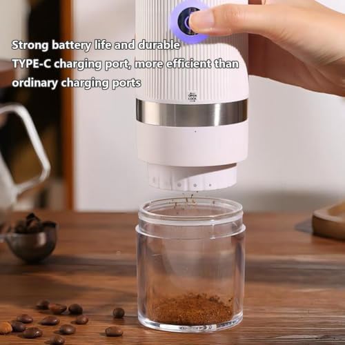 Electric Coffee Grinder Portable Rechargeable - Image 6