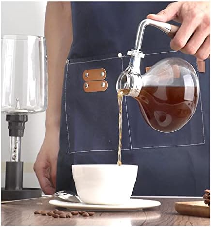 JITEM Cafetera Syphon Coffee Maker Manual Retro Vacuum Glass Siphon Pot Percolators 3-5 Cups Glass Tabletop Siphon Coffee Maker for Coffee or Tea - Image 4
