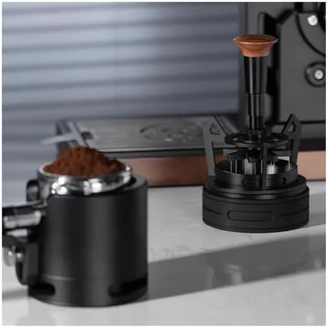 Espresso Rotary WDT,Coffee Stirrer With Dosing Funnel & Stand,Espresso Stirrer Distribution Tool For Barista Compatible With IKAPE V3(54MM) - Image 6