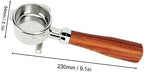 54mm Stainless Steel Bottomless Coffee Portafilter with Filter Basket, Detachable Portafilter Coffee Machine Filter for 870 880 (Type A) - Image 2