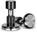 IKAPE 58.35MM V6 Impact Espresso Tamper with Sound Feedback, 15lb/30lb Interchangeable Springs, Espresso High Tamper with Triple-spring System, Fits Over 58mm portafilters by IKAPE