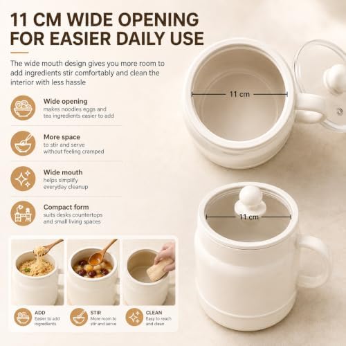 Multi-function Portable Electric Stewing Cup Tea Kettle with Filter - Image 7