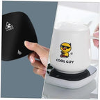 USB Induction Cup Warmer Constant Temperature Coaster 50°c Xmas - Image 2