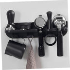 Wall-mounted Espresso Organizer for Coffee Machines Floating Coffee Tool Holder Tamper - Image 4