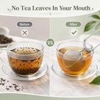36 Pack Snap Tea Ball, 304 Stainless Steel Tea Infuser Ball with Handle - Image 5
