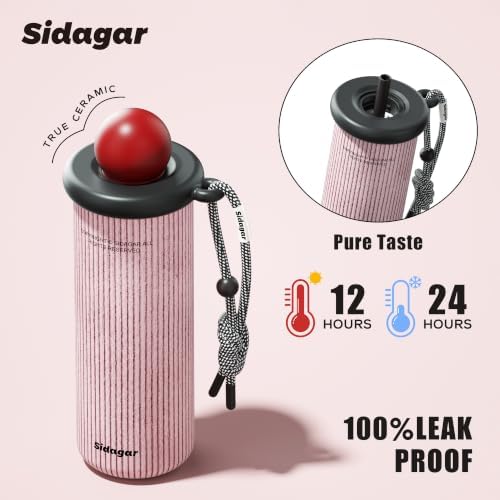 18 oz Tumbler, Insulated Stainless Steel Travel Water Bottle - Image 3