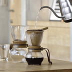 Hario Woodneck Drip Pot, 480ml, Acacia Wood - Image 4