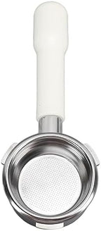 58mm Coffee Bottomless Portafilter 58mm 3 Ears Bottomless Portafilter Coffee Bottomless Portafilter for Coffee Machine (White) - Image 7