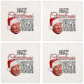 CafePress Donald Trump Great Christmas Tumbled Stone - Set of 4 Coasters Set of 4 by CafePress