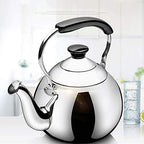 Whistling Kettle, Whistling Tea Kettle Tea Kettle Stovetop 304 Stainless Steel Whistle Teapot with Handle hot Water Kettle - Image 2