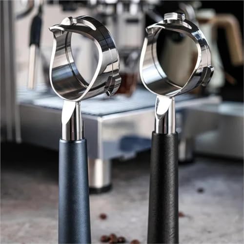 58MM 3ears Bottomless Hollow Portafilter,Compatible With Barsetto,Compatible For OsterH10A Espresso Coffee Handle Stainless Steel Accessories(58MM-Barsetto-head) - Image 3