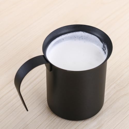 Manual Milk Frother Handheld Tool Stainless Steel and PP 400cc - Image 4