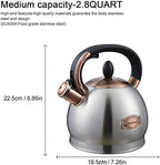 Tea Kettle -2.8 Quart Tea Kettles Stovetop Whistling Teapot Stainless Steel Tea Pots for Stove Top Whistle Tea Pot - Image 6