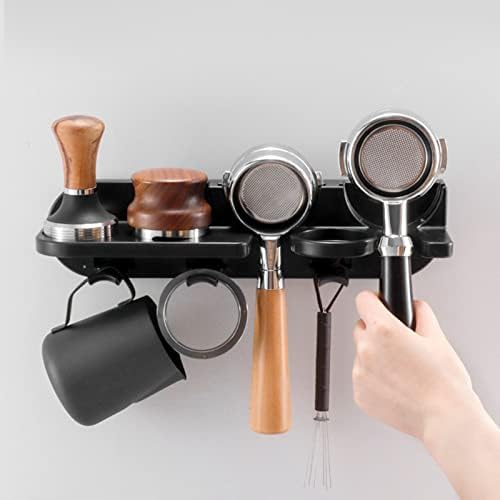Wall Shelves Coffee Storage Rack Handle Ear Bracket Portafilter Handle Hanger Self-Adhesive Tool Coffee Portafilter Holder Espresso Tools - Image 6