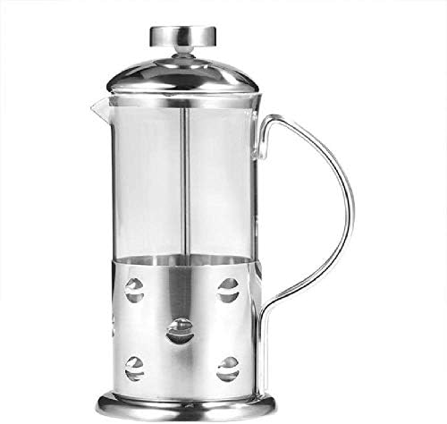 Stainless Steel Glass French Press Coffee Cup Tea Maker Cafetiere Filter Kitchen Tool by Unknown
