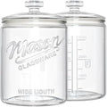 Ritayedet 2 Pack 1 Gallon Cookie Jars, Sourdough Starter Jar with Lids by Ritayedet