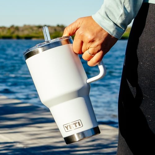 YETI Rambler 35 oz Straw Mug 2.0, Tropical Pink - Image 6