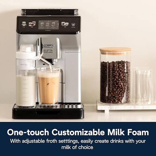 De'Longhi Eletta Explore Espresso Machine with Coffee Grinder, Milk Frother - Image 6