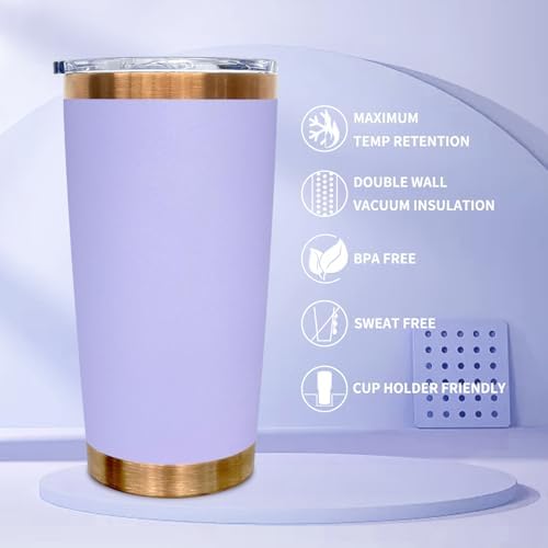 20 oz Tumbler Bulk Stainless Steel Tumblers with Lids and Straws Mixed C - Image 3