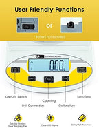 CGOLDENWALL Lab Scale 3000gX0.01g Analytical Electronic Balance Digital Laboratory Scale Precision Jewelry Scales Kitchen Weighing Scales 0.01g Calibrated 110V (3000g, 0.01g) - Image 2