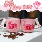 Boxer Gifts Giddy Up Sluts Novelty Espresso Cups - Cowgirl Gifts for Women - Country Themed Stuff - Funny Friend Gift - Image 4