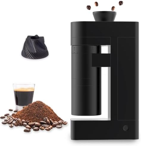A4 Electric Burr Coffee Grinder, Black by ElectricBurrGrinder