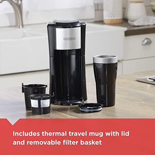 Single Serve Coffeemaker,Black,(Pack of 2) - Image 4