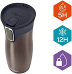Contigo West Loop Autoseal Travel Mug, Stainless Steel Thermal Mug, Vacuum Flask, Leakproof Tumbler, Coffee Mug with BPA-Free Easy-Clean Lid - Image 3