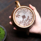 Tea Kettle Creative Handmade Teapot Original Ore High Temperature Mud Kung Fu Tea Set Teapot Ceramic Tea Infuser - Image 7