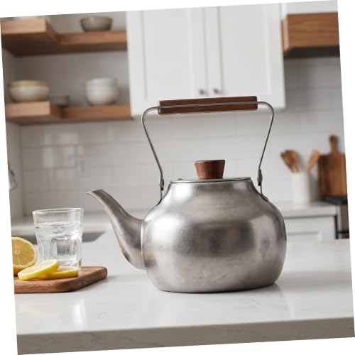 Stainless Steel Tea Kettle with Removable Infuser 1l Silver - Image 4