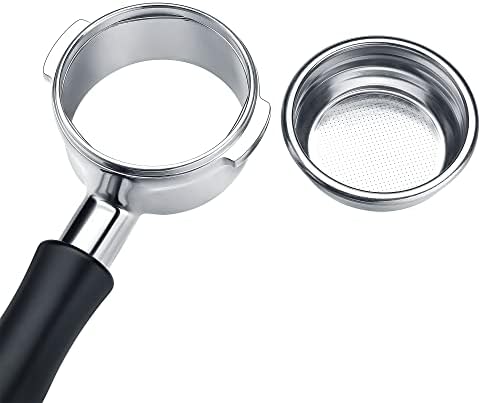 Normcore 58mm Bottomless Portafilter, Bottomless Naked Portafilter Fits Breville Dual Boiler Espresso Machine BES900XL, BES920XL, BES980XL, BES990BSS, 18g Filter Basket Included - Image 5