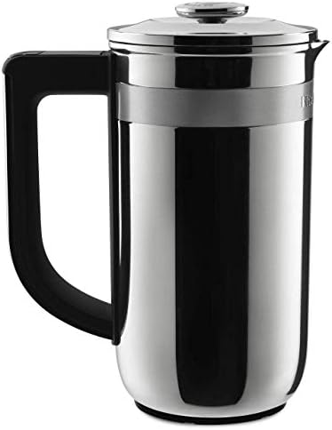KitchenAid KCM0512SS Precision Press Coffee Maker, Stainless Steel by Unknown